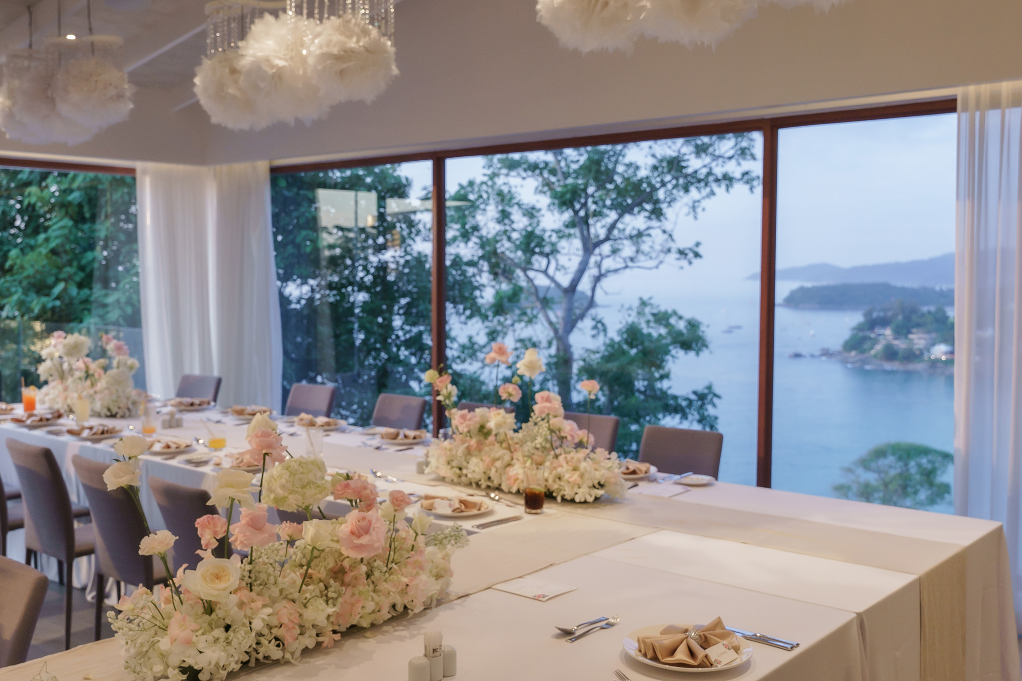 Dinner at Azure | The Phuket Weddding By Katathani Collection