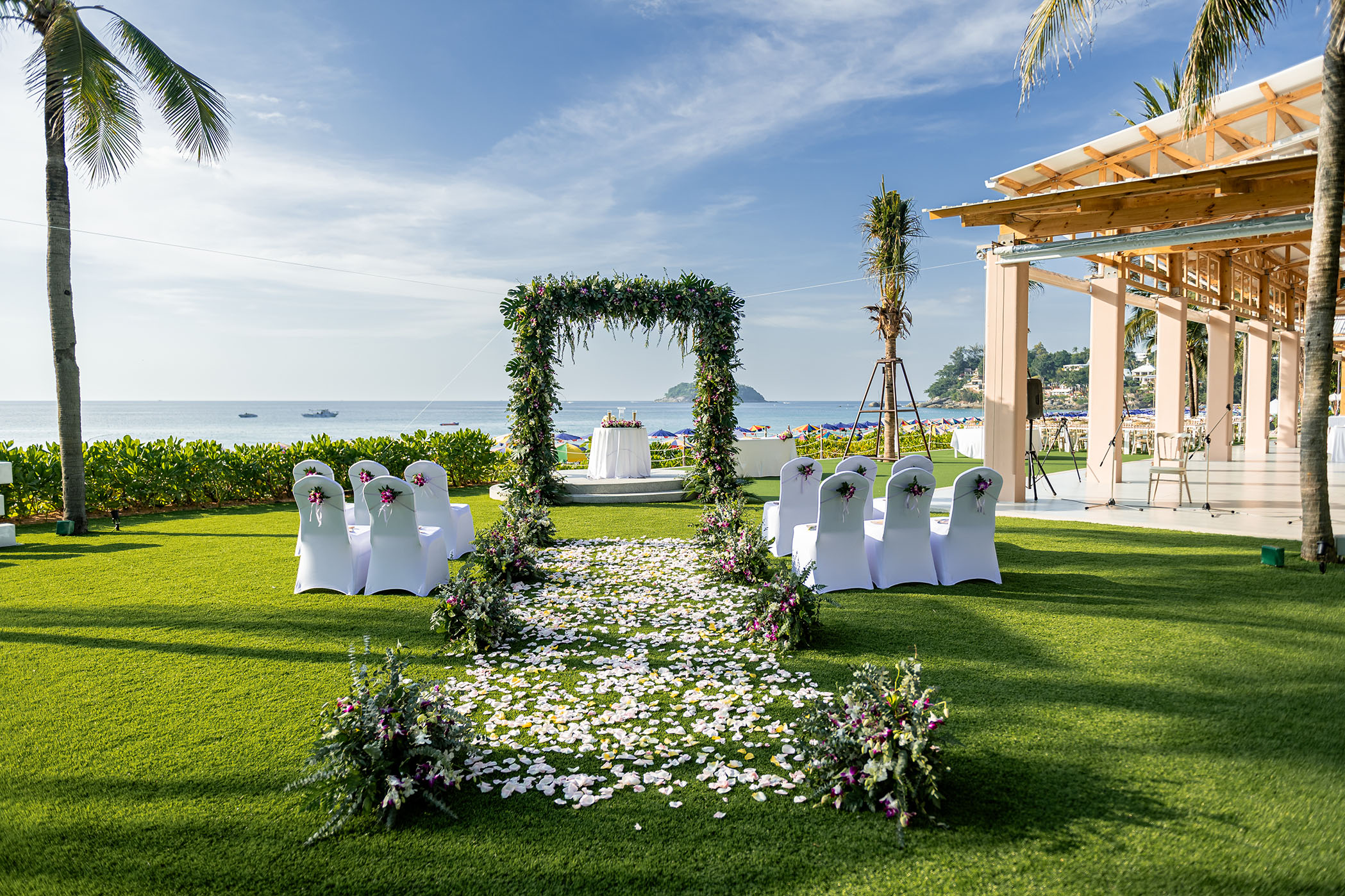 Platinum Package | Oceanfront Wedding| The Phuket Weddding By Katathani Collection